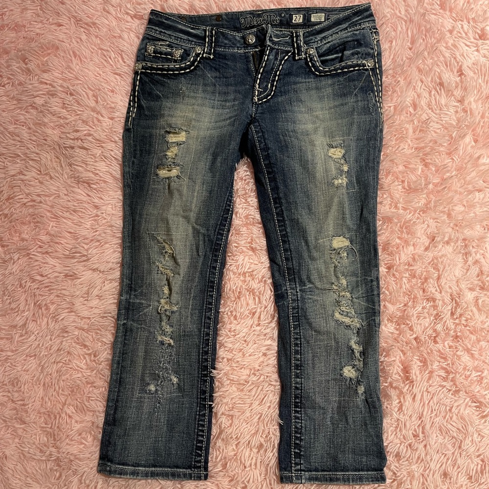 Miss Me Capri Jeans